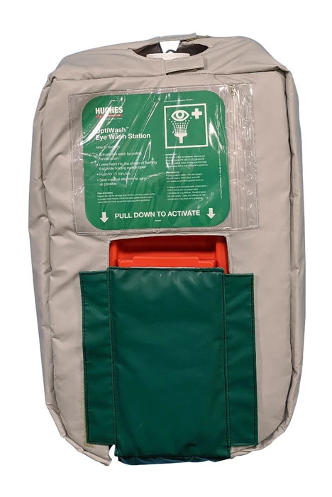 10 Gallon Heated Jacket for Hughes Gravity Fed Eyewash - 10GFEW-BLKT