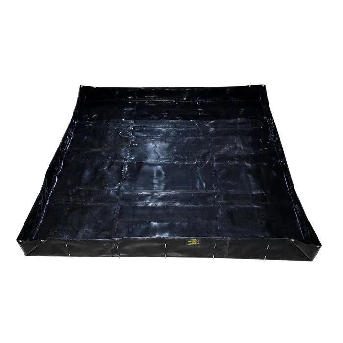 10' x 10' x 12", 748 Gallon Spill Capacity Portable Spill Berm, MightyBerm - 28012