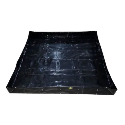 10' x 10' x 12", 748 Gallon Spill Capacity Portable Spill Berm, MightyBerm