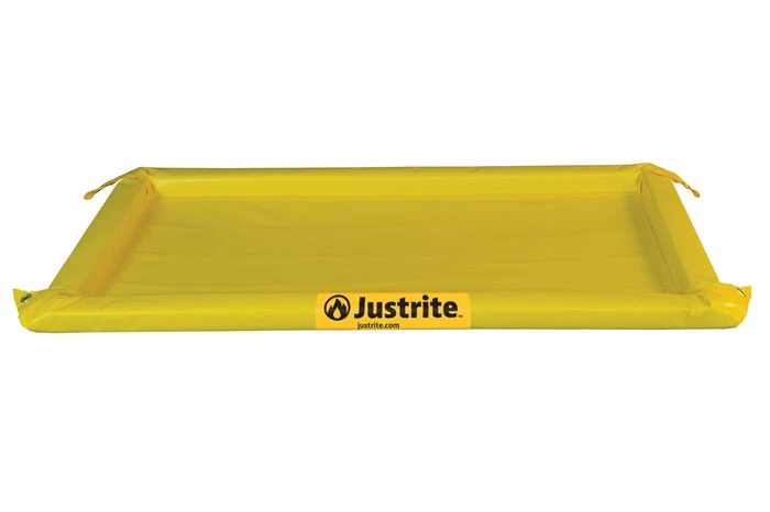 10' x 18' x 2", 220 Gallon Spill Capacity, Maintenance Spill Berm, Yellow - 28426