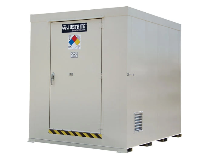 12-drum, Non-Combustible Outdoor Safety Locker - 911120