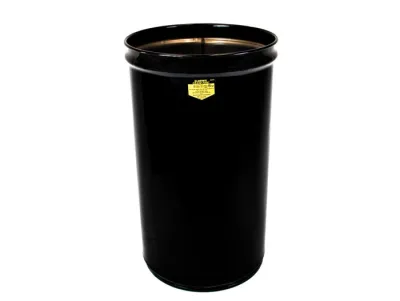 12 Gallon, Cease-Fire® Waste Receptacle, Safety drum Can Only, Black - 26001K