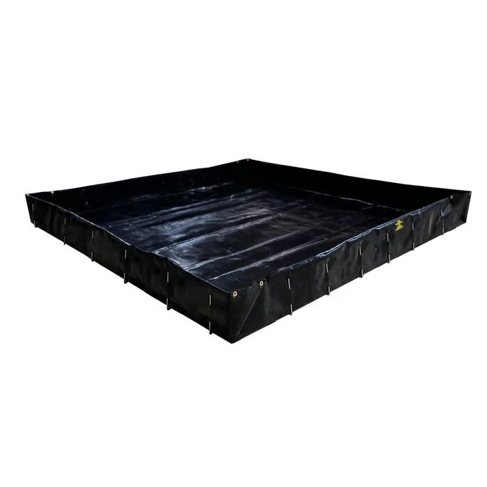 12' x 12' x 12", 1077 Gallon Spill Capacity Portable Spill Berm, MightyBerm - 28014