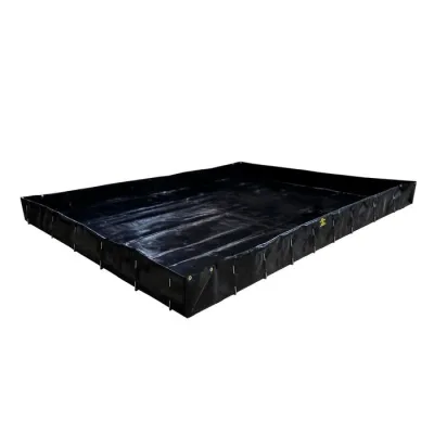 12' x 16' x 12", 1436 Gallon Spill Capacity Portable Spill Berm, MightyBerm