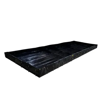 12' x 25' x 12", 2244 Gallon Spill Capacity Portable Spill Berm, MightyBerm