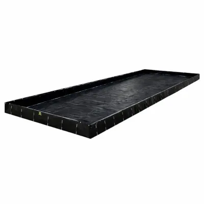 12' x 30' x 12", 2692 Gallon Spill Capacity Portable Spill Berm, MightyBerm