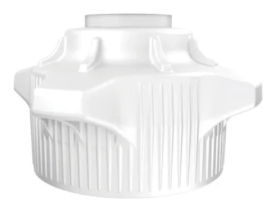 120mm Carboy Cap, Open Top, Closed Adapter