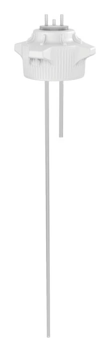 120mm Carboy Cap, Open Top with Adapter, Two 1/4" Molded-in Hose Barbs, 37" Tubing - 12889