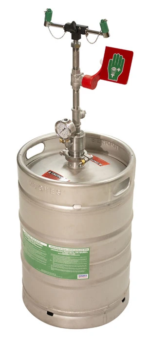 15 Gallon, Portable Self-Contained Hughes Eyewash Station, Pressurized - 15GEW