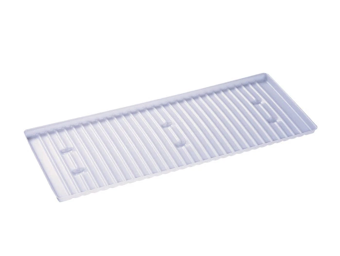 16.938" D x 44.125" L Plastic Sump Liner for 31 Gallon (48"W) Under Fume Hood Safety Cabinet - 29987