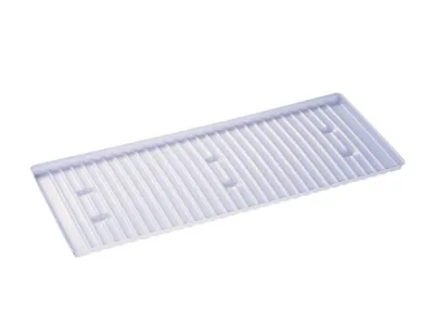 16.938" D x 44.125" L Plastic Sump Liner for 31 Gallon (48"W) Under Fume Hood Safety Cabinet