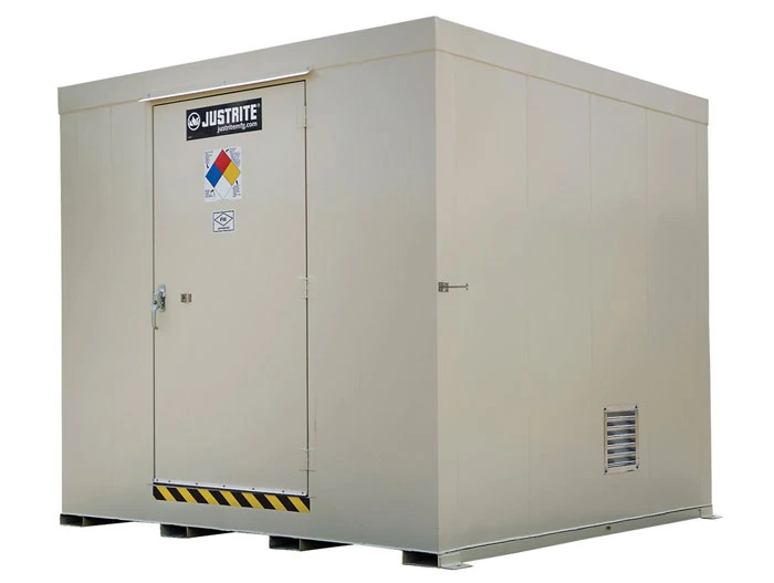 16-drum, Non-Combustible Outdoor Safety Locker - 911160