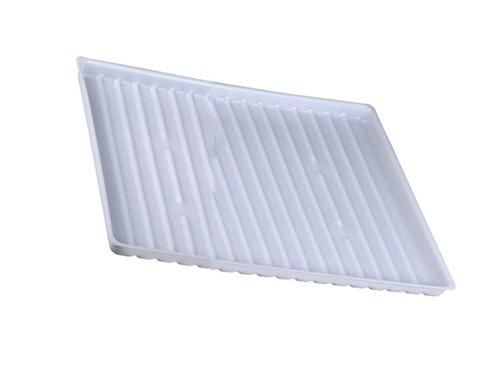 18.125" D x 20.125" L Plastic Tray for Shelf 29950 or 15 Gallon Under Fume Hood Safety Cabinet - 25993