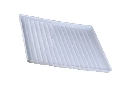 18.125" D x 20.125" L Plastic Tray for Shelf 29950 or 15 Gallon Under Fume Hood Safety Cabinet
