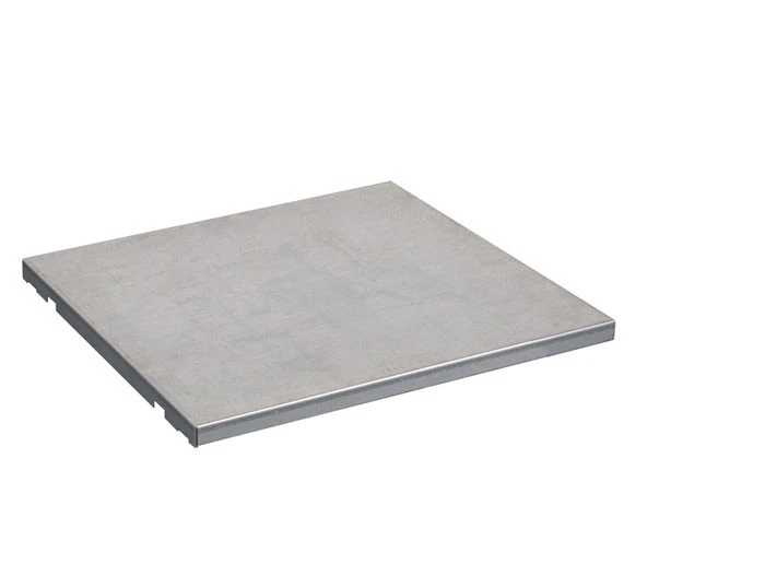 20.125" W x 18" D Steel Shelf for 15 Gallon (24"W) Under Fume Hood Safety Cabinet, SpillSlope® - 29950