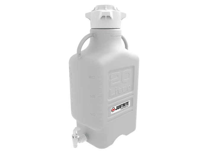 20 Liter HDPE Carboy with Spigot, 120mm Cap - 12917