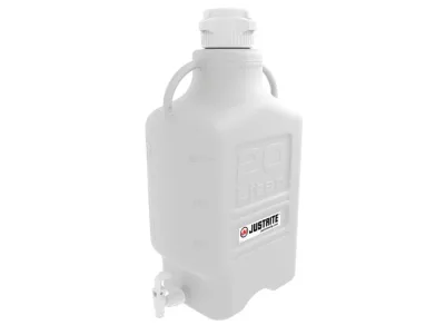 20 Liter HDPE Carboy with Spigot, 83mm Cap