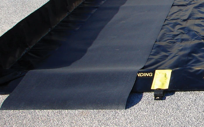 3'W x 56'L, Track Mat, Black - 28360