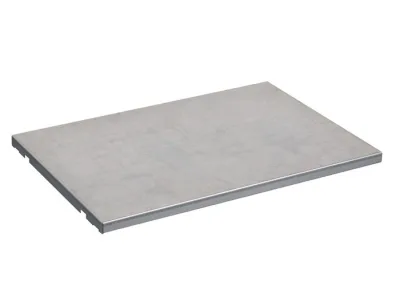 32.5" W x 18" D Steel Shelf for 23 Gallon (36"W) Under Fume Hood Safety Cabinet, SpillSlope®