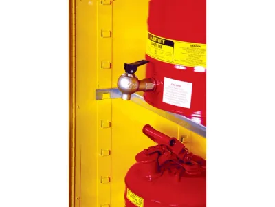 39.375" W x 11" D Steel Dispensing Shelf for 30/45-GALLON Safety Cabinets, SpillSlope®