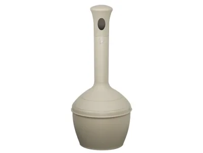4 Gallon Plastic Outdoor Ashtray, Elite™ Smoker's Ceasefire®, Sierra Tan