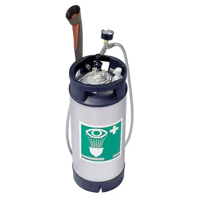 4 Gallon Portable Self-Contained Hughes Eye Wash Station, Pressurized - 38GEW