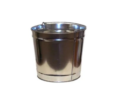 4 Gallon Replacement Pail for Original Smoker's Ceasefire® Outdoor Ashtrays, Steel, with Handle