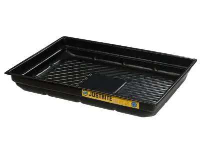 47.5"W x 23"D x 5.5"H, 20 Gallon Spill Capacity, Spill Tray for Indoor/Outdoor Use, EcoPolyBlend™, Black