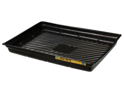 47"W x 33"D x 5.5"H, 29 Gallon Spill Capacity, Spill Tray for Indoor/Outdoor Use, EcoPolyBlend™, Black