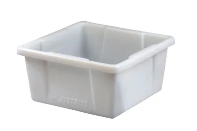 5 Gallon Capacity, HPLC Can Spill Basin, Polyethylene, Translucent