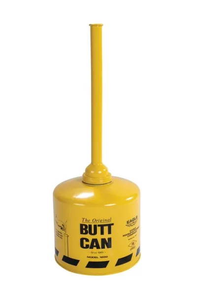 5 Gallon Steel Original Butt Can, Yellow - 1200YELLOW