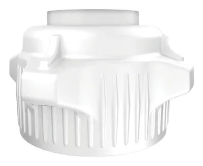 53mm Carboy Cap, Open Top, Closed Adapter