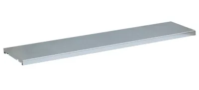 55.375" W x 14" D Steel Half-Depth Shelf for Double 55 Gallon Vertical drum Safety Cabinets, SpillSlope®
