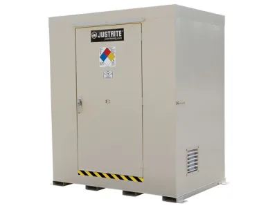 6-drum, Explosion Relief Panels, Non-Combustible Outdoor Safety Locker