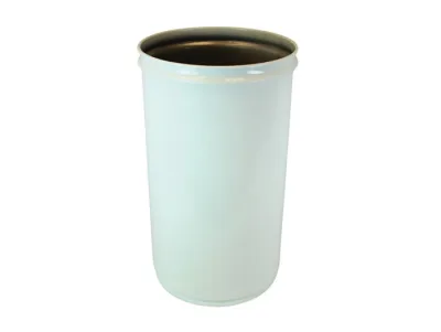 6 Gallon, Cease-Fire® Waste Receptacle, Safety drum Can Only, White - 26050W