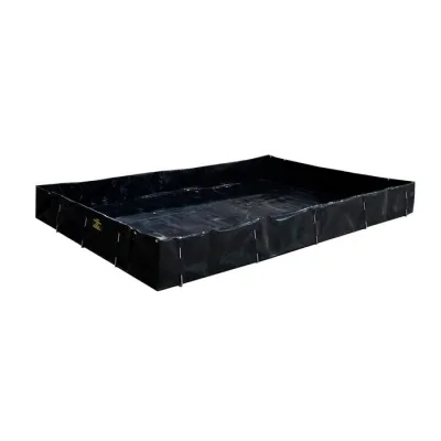 6' x 10' x 12", 448 Gallon Spill Capacity Portable Spill Berm, MightyBerm