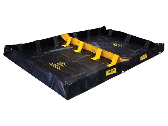 6' x 10' x 8", 299 Gallon Spill Capacity, 2-Zone Decontamination Spill Containment Berm, QuickBerm® - 28570
