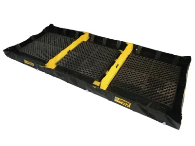 6' x 16' x 8", 478 Gallon Spill Capacity, 3-Zone Decontamination Spill Containment Berm, QuickBerm®