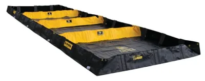 6' x 20' x 8", 598 Gallon Spill Capacity, 4-Zone Decontamination Spill Containment Berm, QuickBerm®