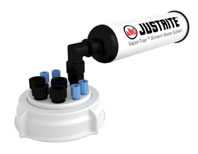 70mm VaporTrap UN/DOT Cap with Filter Kit, 4 Ports 1/8", 4 Ports 1/4" OD Tubing