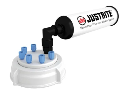 70mm VaporTrap UN/DOT Cap with Filter Kit, 6 Ports 1/8'' OD Tubing