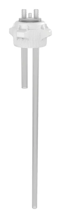 83mm Carboy Cap, Open Top with Adapter, Two 1/2" Molded-in Hose Barbs, 27" Tubing