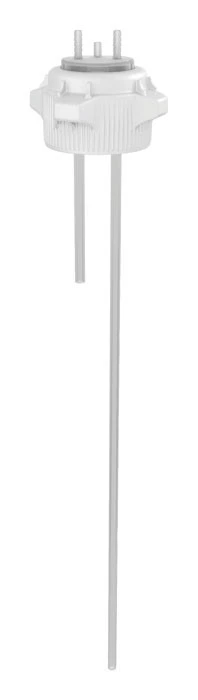 83mm Carboy Cap, Open Top with Adapter, Two 1/4" Molded-in Hose Barbs, 27" Tubing - 12887