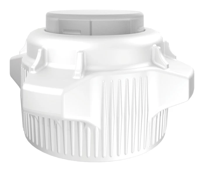83mm Carboy Cap, Open Top with Closed Adapter, Package of 2 - 12858