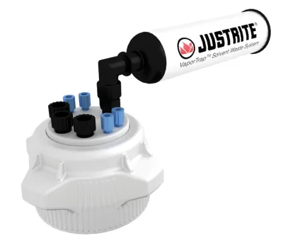 83mm VaporTrap Cap with Filter Kit, 4 Ports 1/8" OD Tubing, 3 Ports 1/4" OD Tubing
