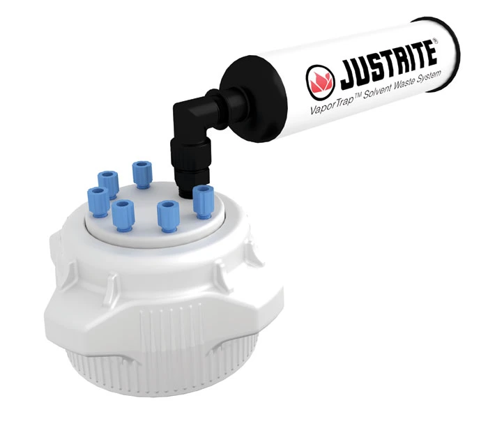 83mm VaporTrap Cap with Filter Kit, 6 Ports, 1/8'' OD Tubing - 12825