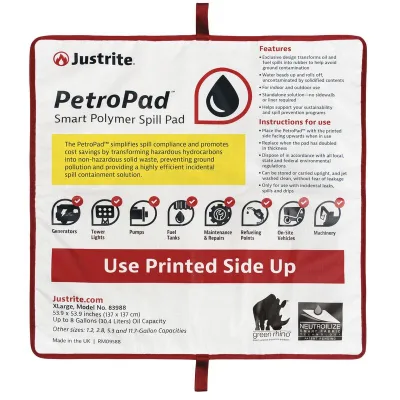 Absorbent Pads PetroPad™ with Smart Polymers, X-Large