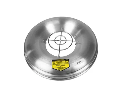 Aluminum Head with Grill Guard for Cease-Fire® Ash and Butt Waste Receptacle