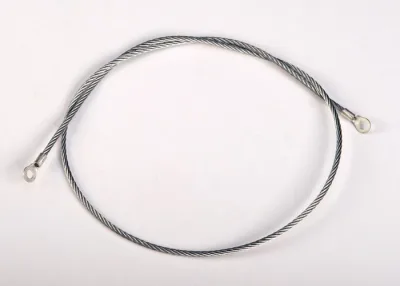 Antistatic Wire for Bonding/Grounding, with Dual 1/4 inch Terminals, 3 feet.
