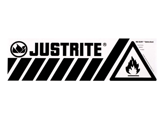 Bottom Flammable Band Label for Safety Cabinets, Large, Haz-Alert™ - 29003